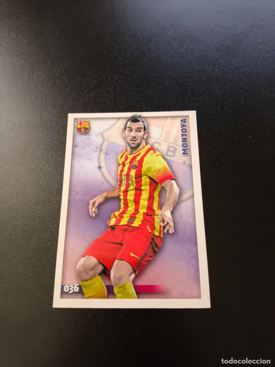 Fu&szlig;ball-Sticker: 36 Montoya BARCELONA MUNDICROMO LIGA 2014 2015 14 15 NO PANINI ESTE