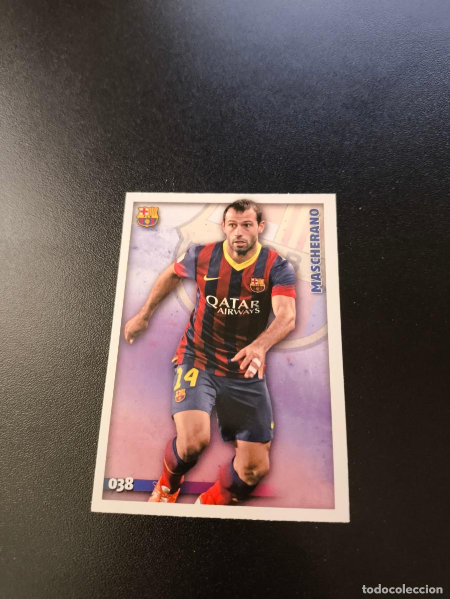 Fu&szlig;ball-Sticker: 38 Mascherano BARCELONA MUNDICROMO LIGA 2014 2015 14 15 NO PANINI ESTE