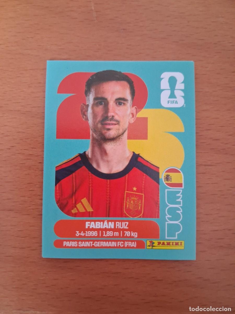 Fu&szlig;ball-Sticker: Fifa World Cup 26 Mundial 2026 ESP 12 Espa&ntilde;a Fabian Ruiz