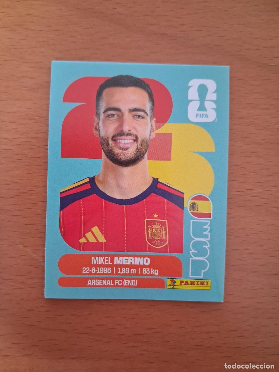 Fu&szlig;ball-Sticker: Fifa World Cup 26 Mundial 2026 ESP 14 Espa&ntilde;a Mikel Merino