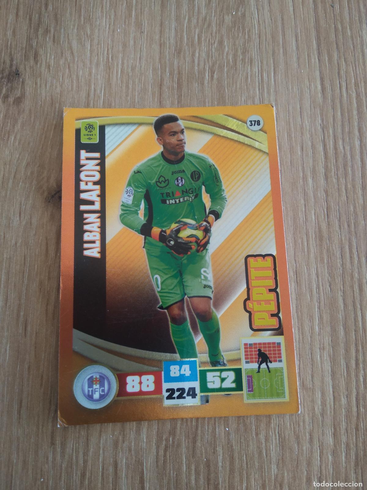 Fu&szlig;ball-Sticker: 378 ALBAN LAFONT TOULOUSE CROMO FUTBOL PANINI LIGA FRANCIA 2016-2017 FOOT LIGUE 1 ADRENALYN 16-17
