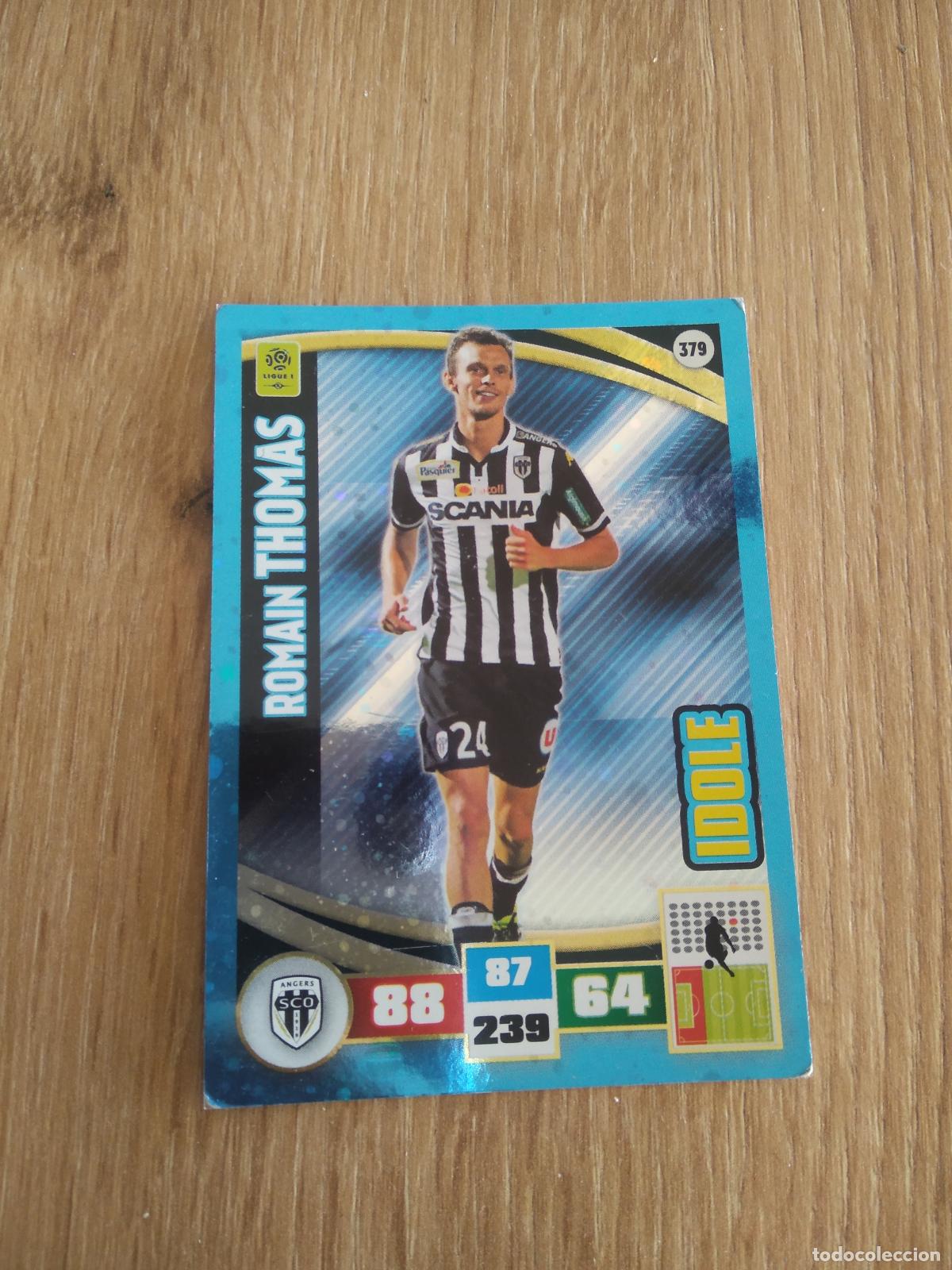 Cromos de F&uacute;tbol: 379 ROMAIN THOMAS ANGERS CROMO FUTBOL PANINI LIGA FRANCIA 2016-2017 FOOT LIGUE 1 ADRENALYN 16-17