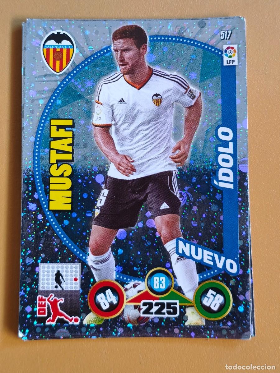 Cromos de F&uacute;tbol: mustafi, 2014 15 idolo