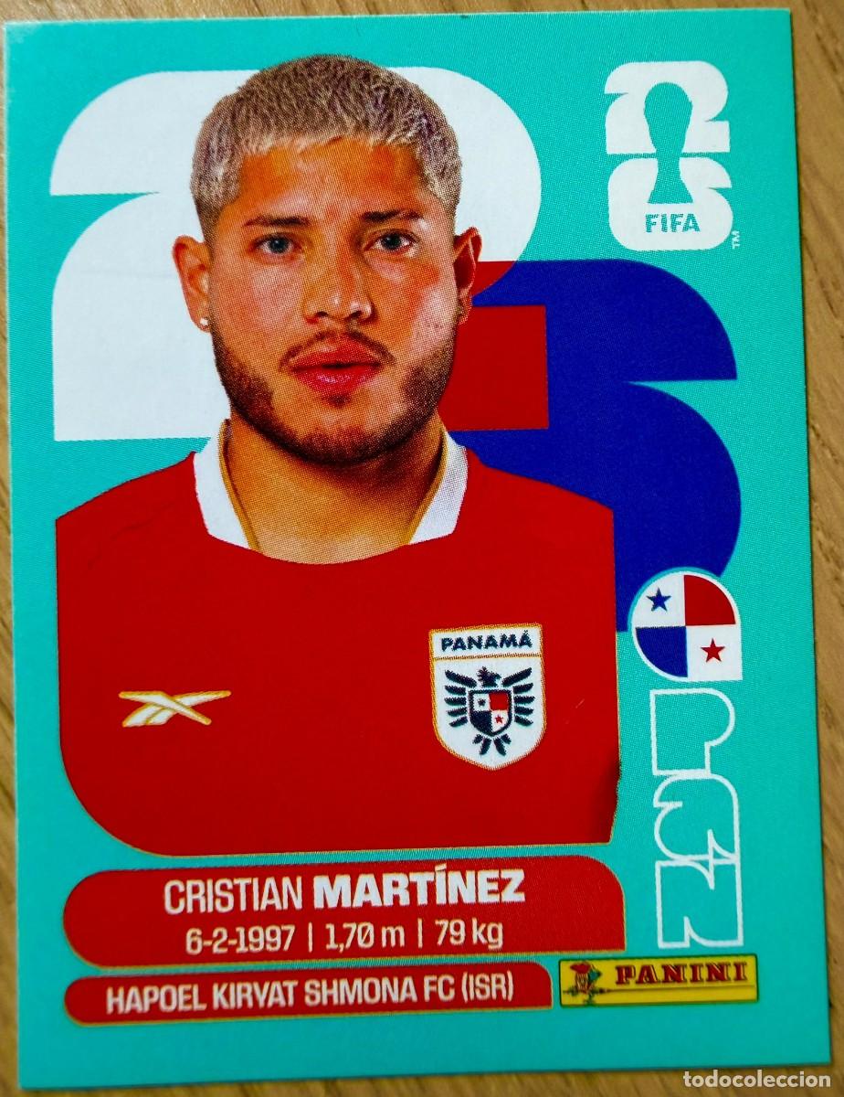 Cromos de F&uacute;tbol: PAN10 PAN 10 CRISTIAN MARTINEZ PANAMA MUNDIAL FIFA WORLD CUP 2026 26 STICKER CROMO PANINI SIN PEGAR