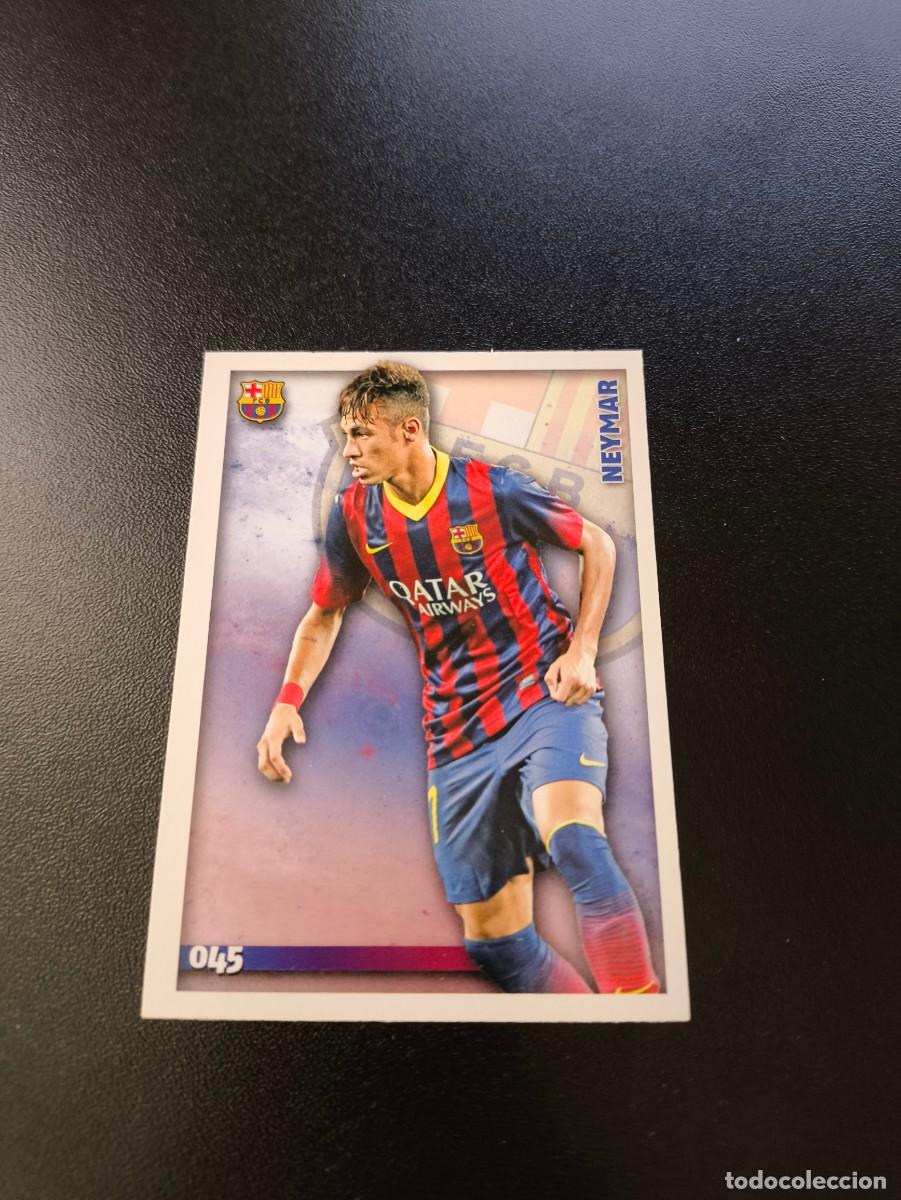 Cromos de F&uacute;tbol: 45 Neymar BARCELONA MUNDICROMO LIGA 2014 2015 14 15 NO PANINI ESTE