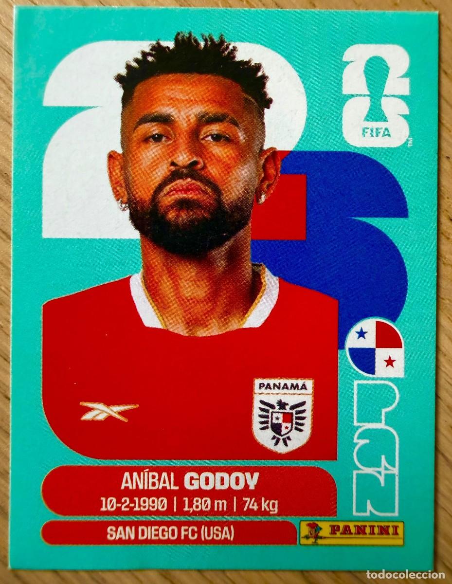 Cromos de F&uacute;tbol: PAN11 PAN 11 ANIBAL GODOY PANAMA MUNDIAL FIFA WORLD CUP 2026 26 STICKER CROMO PANINI SIN PEGAR