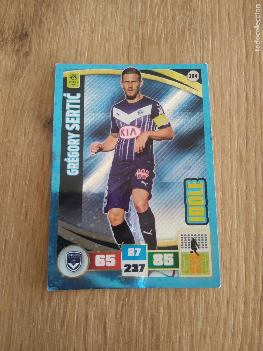 Cromos de F&uacute;tbol: 384 SERTIC GIRONDINS CROMO FUTBOL PANINI LIGA FRANCIA 2016-2017 FOOT LIGUE 1 ADRENALYN 16-17