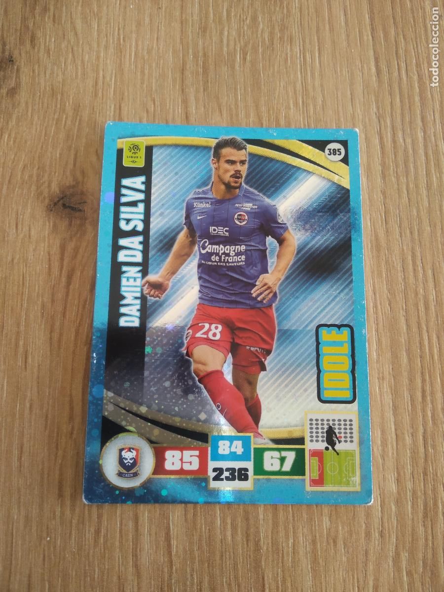 Cromos de F&uacute;tbol: 385 DA SILVA CAEN CROMO FUTBOL PANINI LIGA FRANCIA 2016-2017 FOOT LIGUE 1 ADRENALYN 16-17