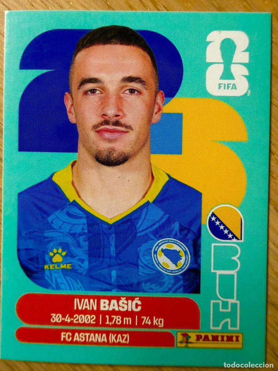 Cromos de F&uacute;tbol: BIH12 BIH 12 IVAN BASIC BOSNIA MUNDIAL FIFA WORLD CUP 2026 26 STICKER CROMO PANINI SIN PEGAR