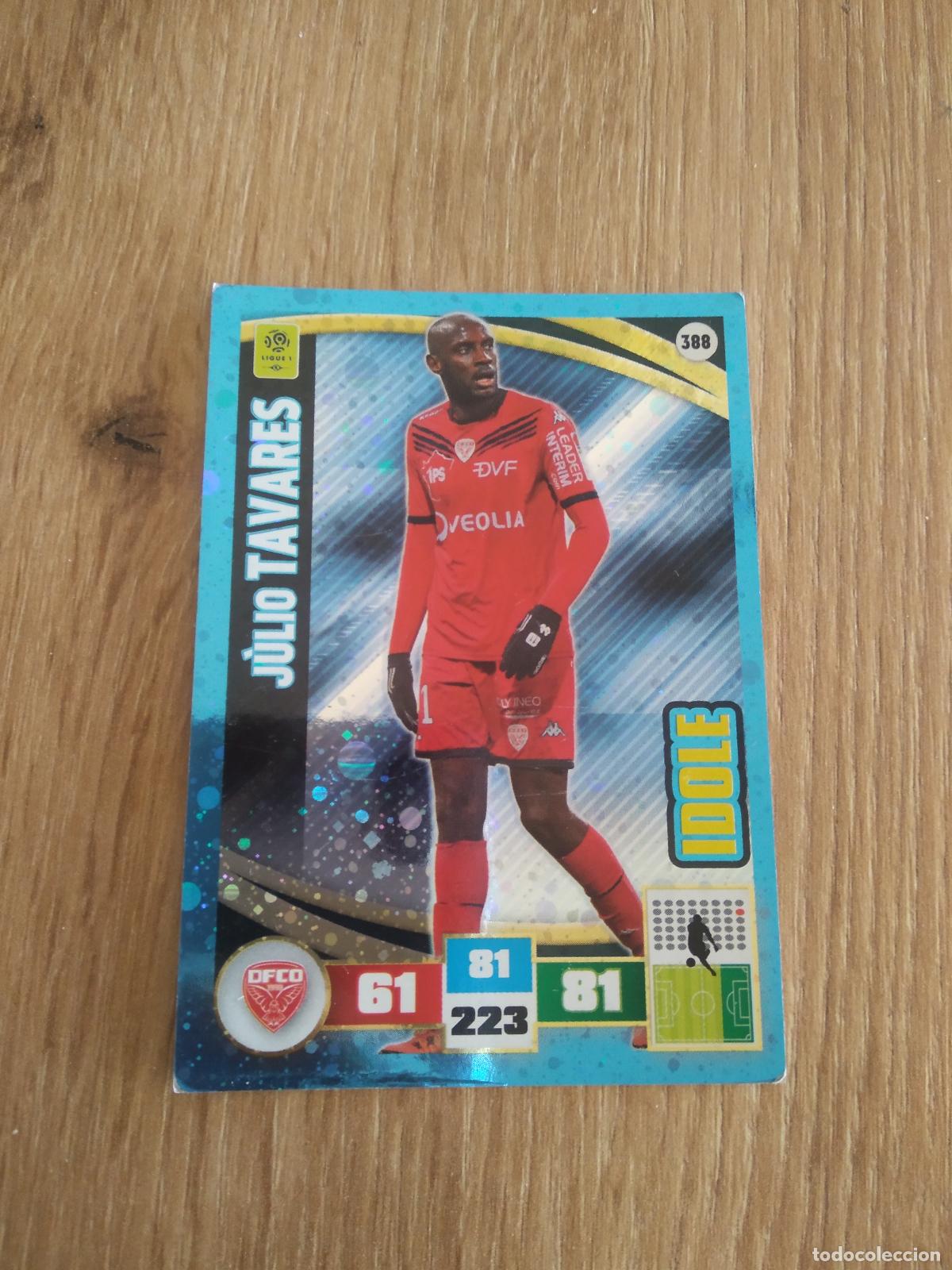 Cromos de F&uacute;tbol: 388 JULIO TAVARES DIJON CROMO FUTBOL PANINI LIGA FRANCIA 2016-2017 FOOT LIGUE 1 ADRENALYN 16-17