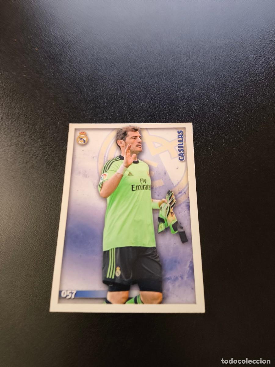 Cromos de F&uacute;tbol: 57 Casillas REAL MADRID MUNDICROMO LIGA 2014 2015 14 15 NO PANINI ESTE