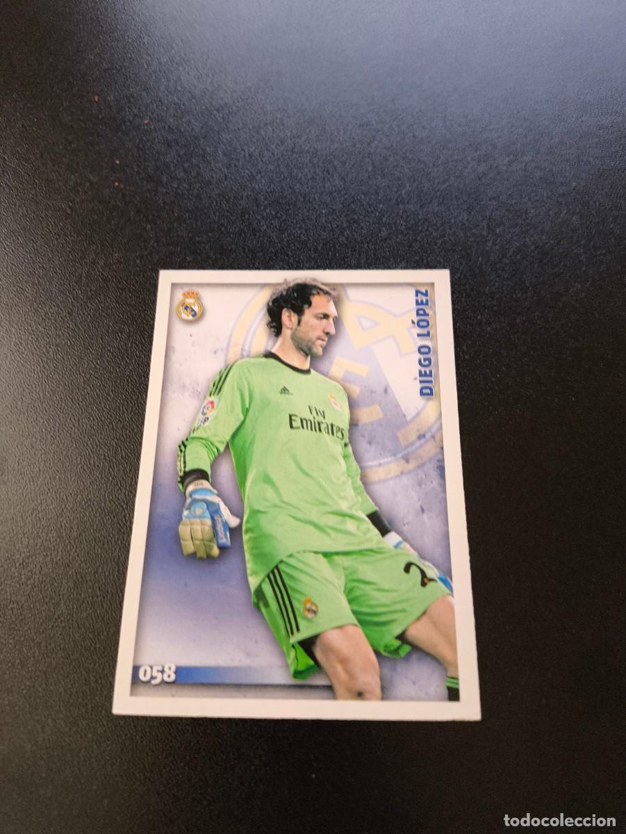 Cromos de F&uacute;tbol: 58 Diego L&oacute;pez BAJA REAL MADRID MUNDICROMO LIGA 2014 2015 14 15 NO PANINI ESTE