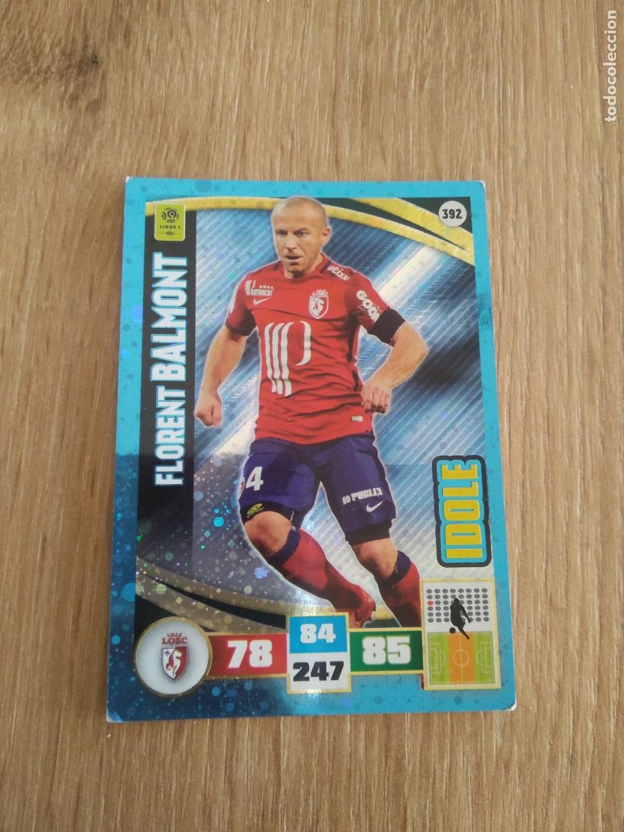 Cromos de F&uacute;tbol: 392 BALMONT LOSC LILLE CROMO FUTBOL PANINI LIGA FRANCIA 2016-2017 FOOT LIGUE 1 ADRENALYN 16-17