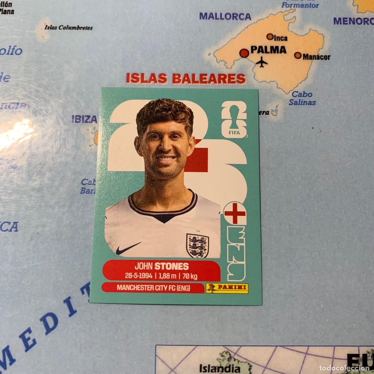 Cromos de F&uacute;tbol: Inglaterra n&uacute;mero 3 cromo panini Mundial Fifa World Cup 2026