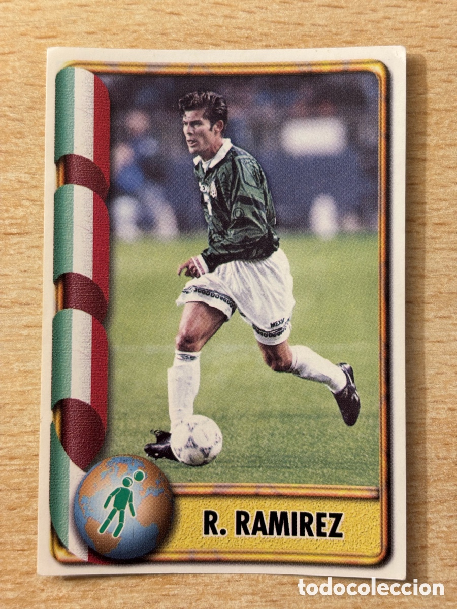 Cromos de F&uacute;tbol: # 384 Ram&iacute;rez M&eacute;xico Mundial Francia 98 Ediciones Estadio