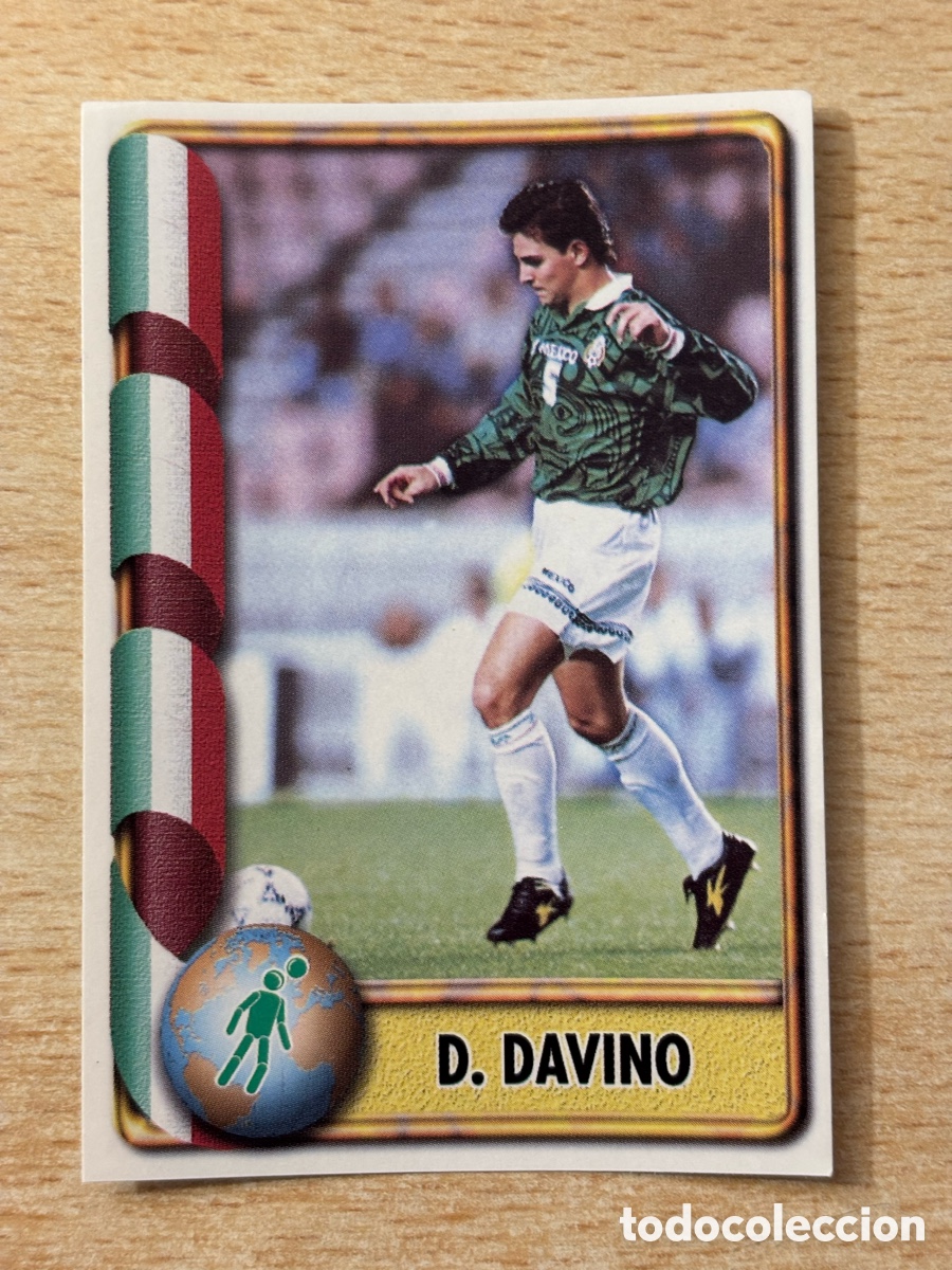 Cromos de F&uacute;tbol: # 483 Davino M&eacute;xico Mundial Francia 98 Ediciones Estadio