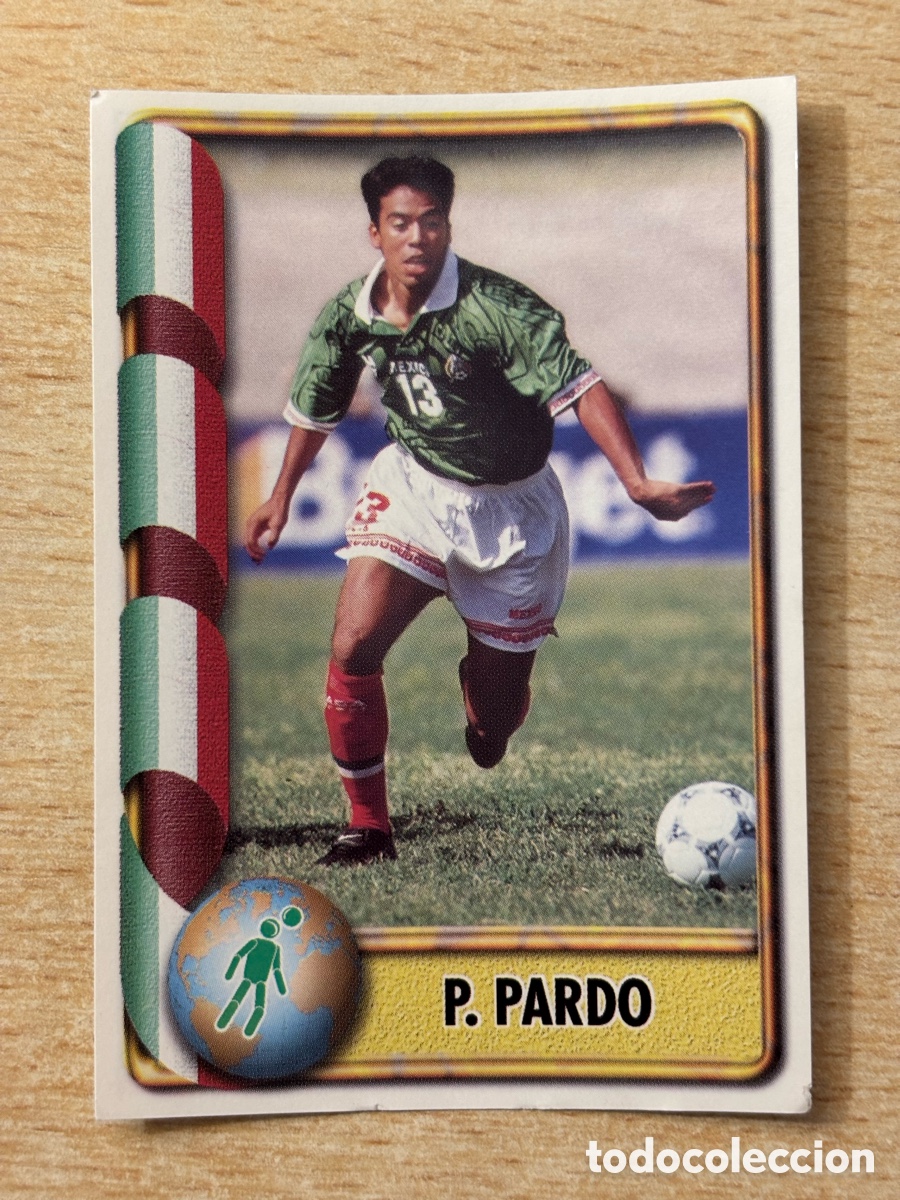 Cromos de F&uacute;tbol: # 382 Pardo M&eacute;xico Mundial Francia 98 Ediciones Estadio