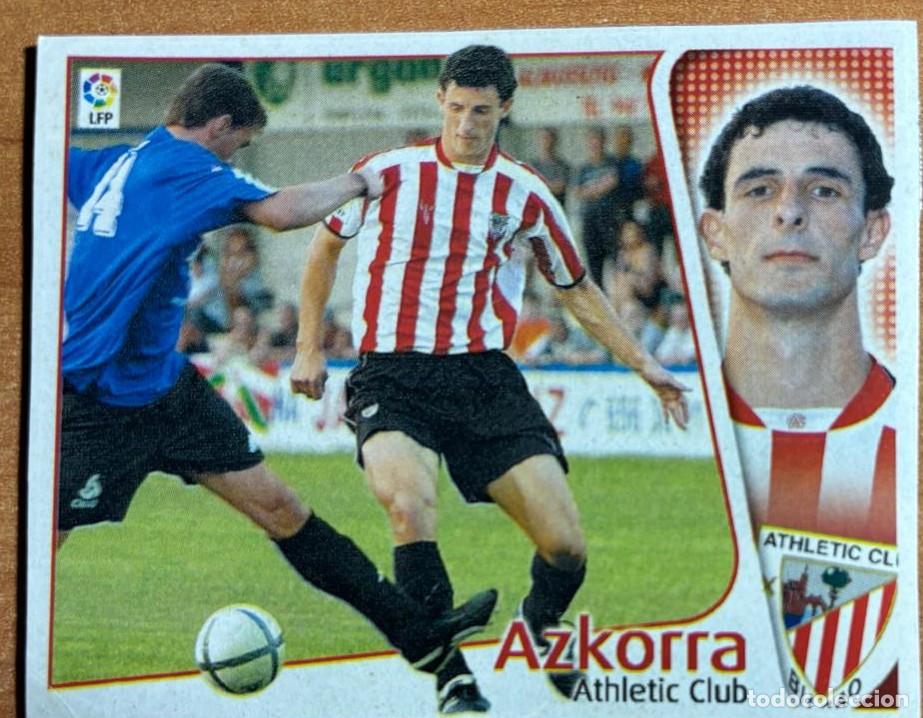 Cromos de F&uacute;tbol: EDICIONES ESTE 2004-2005 04 05 FICHAJE N&ordm; 30 AZKORRA (ATHLETIC CLUB BILBAO) RECORTADO LEER