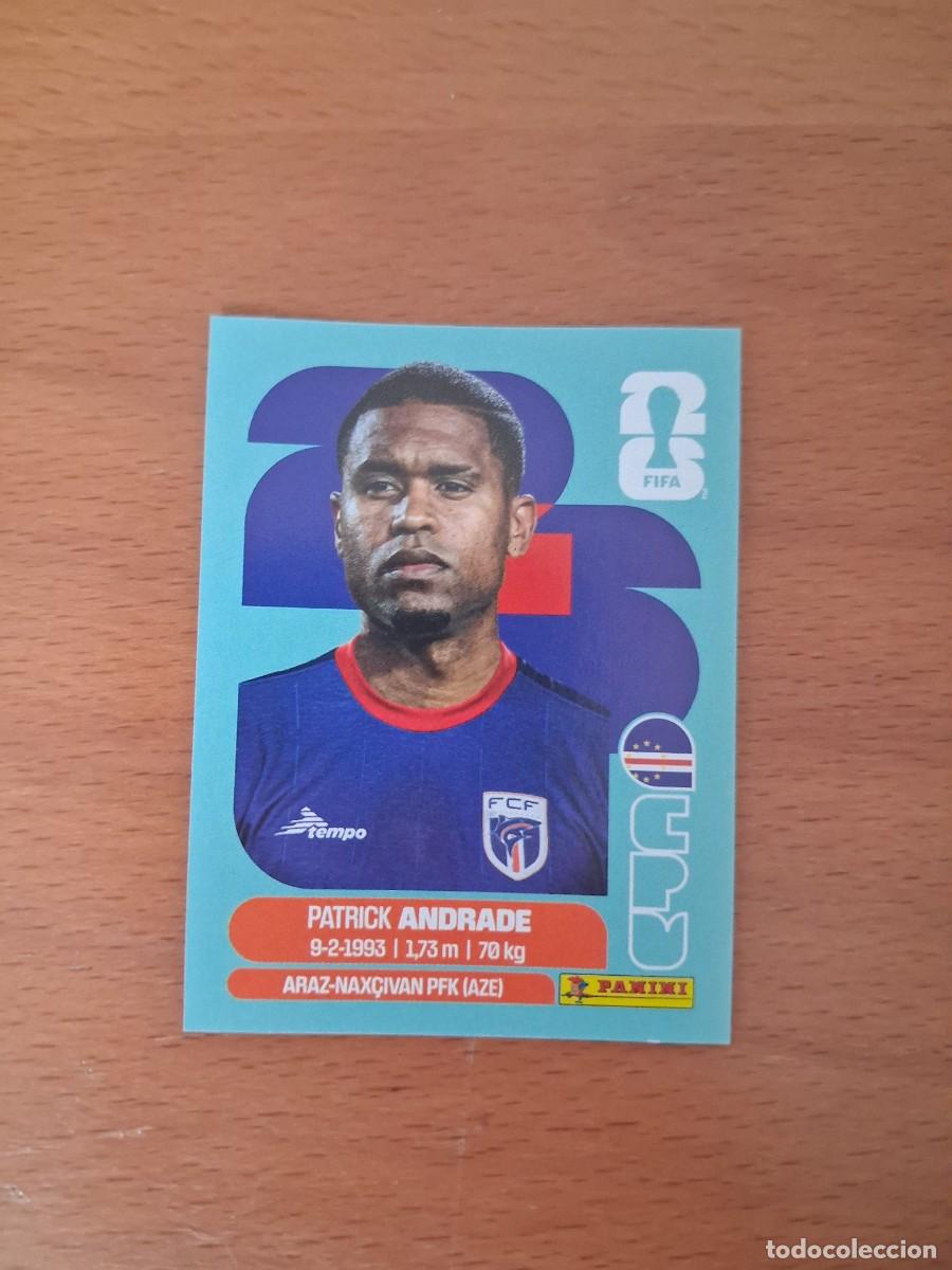 Cromos de F&uacute;tbol: Fifa World Cup 26 Mundial 2026 CPV 11 Cabo Verde Patrick Andrade
