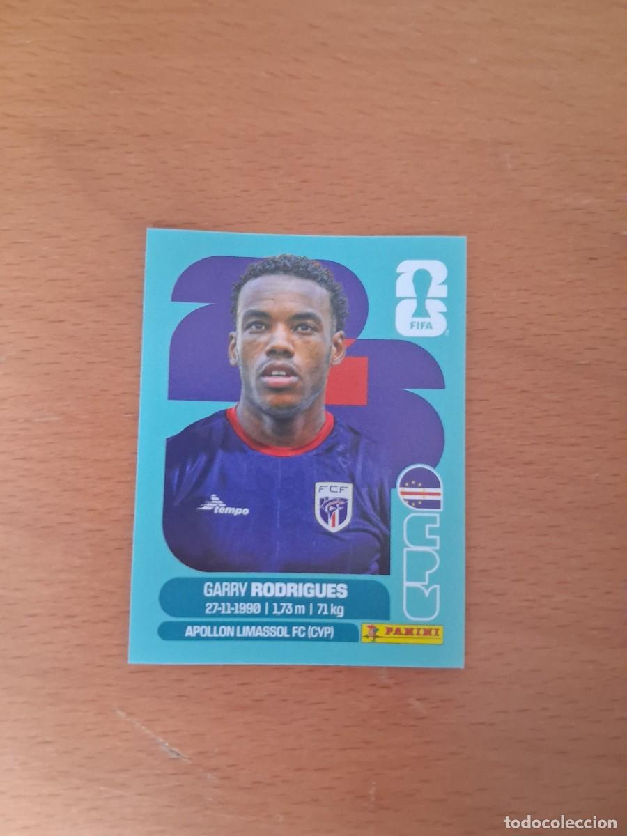 Cromos de F&uacute;tbol: Fifa World Cup 26 Mundial 2026 CPV 15 Cabo Verde Garry Rodrigues