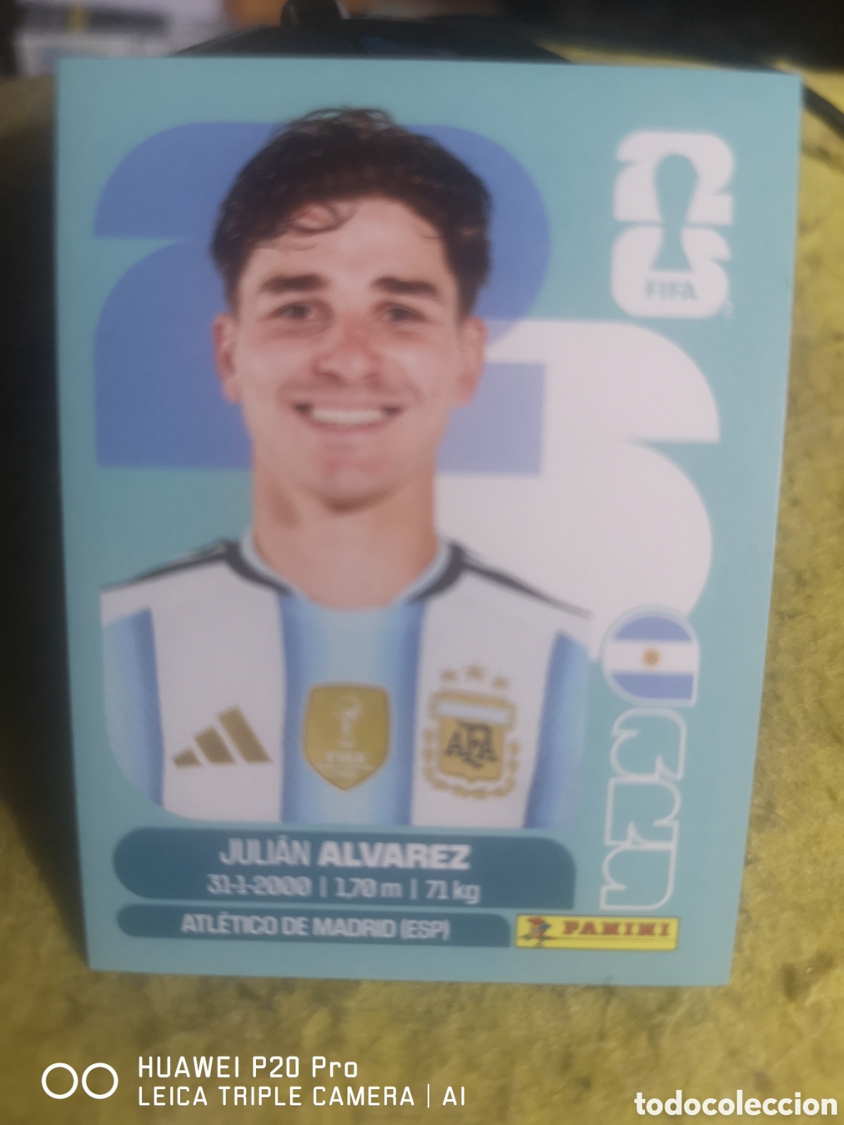 Cromos de F&uacute;tbol: FIFA WORLD CUP MUNDIAL 2026 JULIAN ALVAREZ - ARG 19