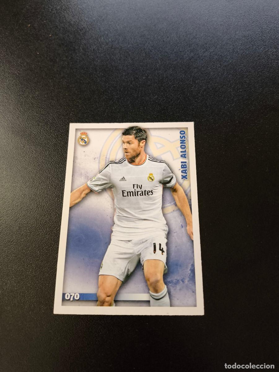 Cromos de F&uacute;tbol: 70 Xabi Alonso BAJA REAL MADRID MUNDICROMO LIGA 2014 2015 14 15 NO PANINI ESTE