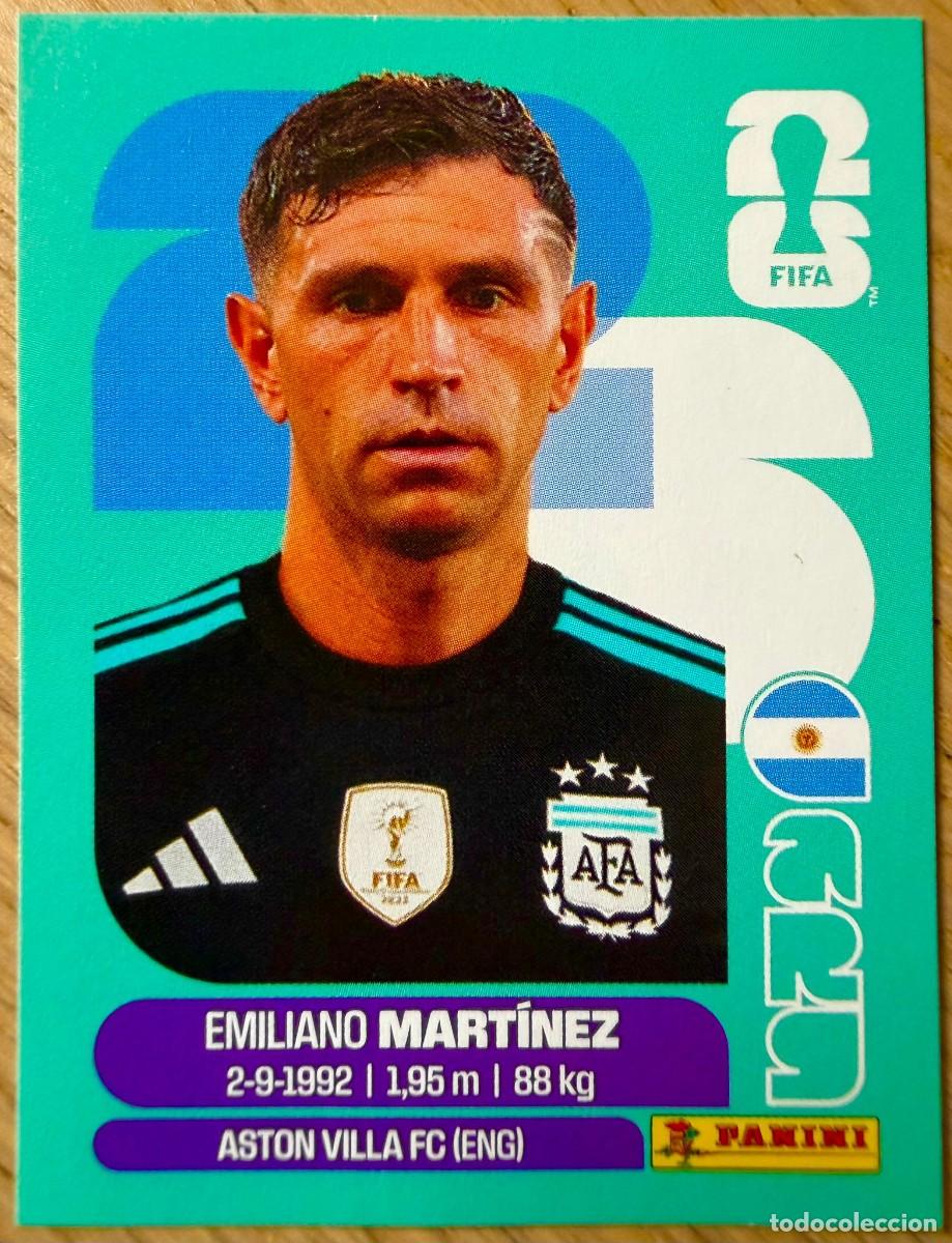 Cromos de Futebol: ARG2 ARG 2 EMILIANO MARTINEZ ARGENTINA MUNDIAL FIFA WORLD CUP 2026 26 STICKER CROMO PANINI SIN PEGAR