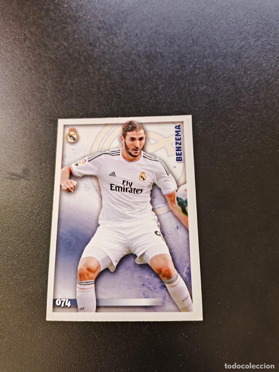 Fu&szlig;ball-Sticker: 74 Benzema REAL MADRID MUNDICROMO LIGA 2014 2015 14 15 NO PANINI ESTE