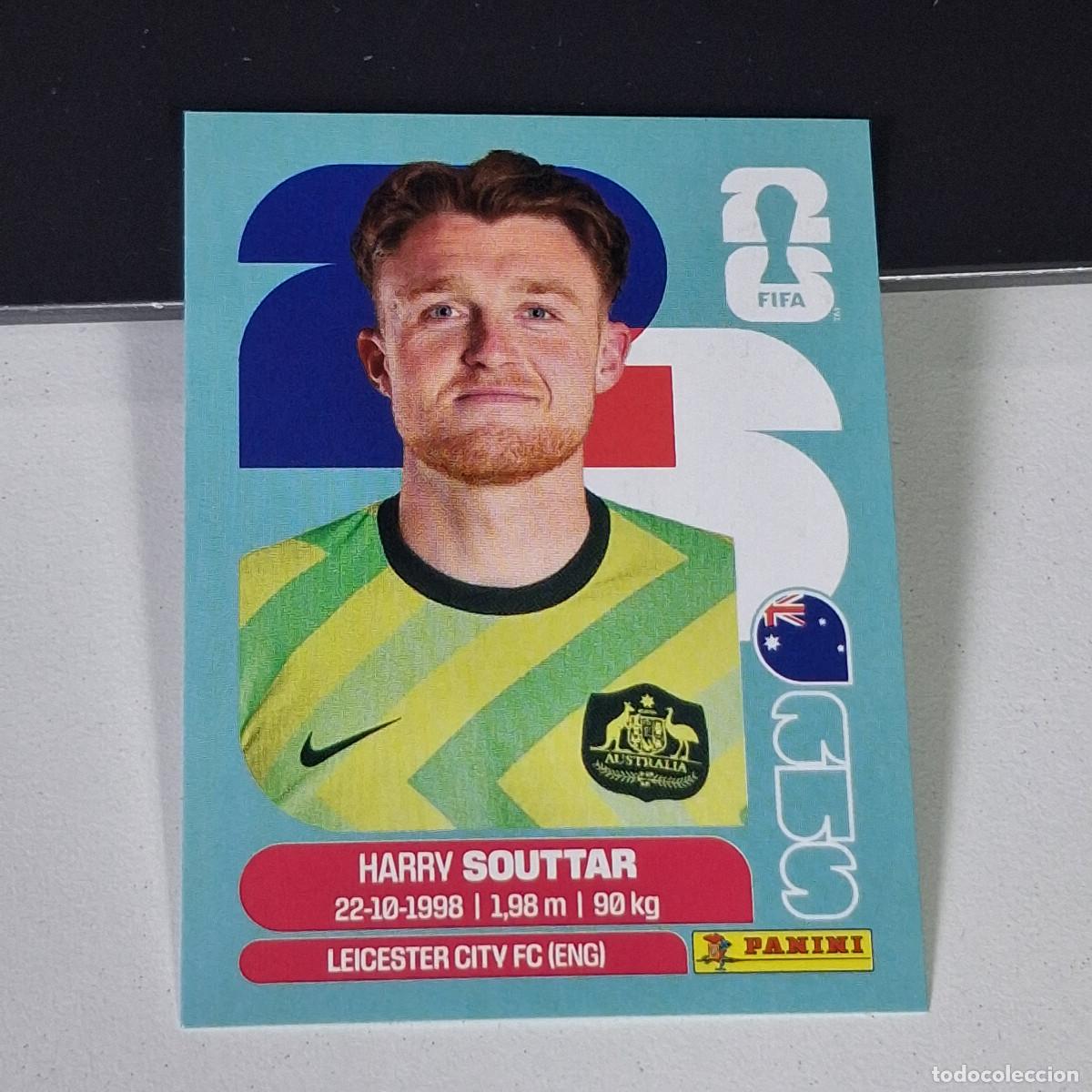 Fu&szlig;ball-Sticker: B2 AUS4 HARRY SOUTTAR 4 AUSTRALIA AUS MUNDIAL FIFA WORLD CUP 2026 STICKER PANINI