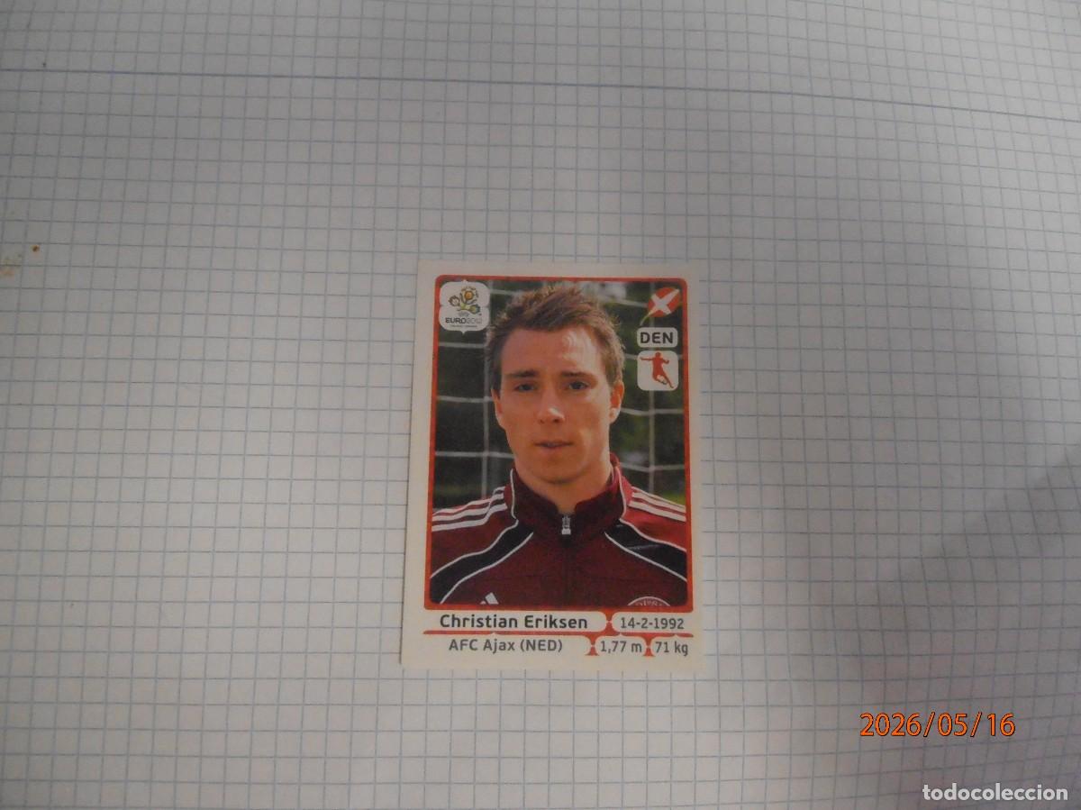 Fu&szlig;ball-Sticker: Eriksen - Ajax - Brasil 2014