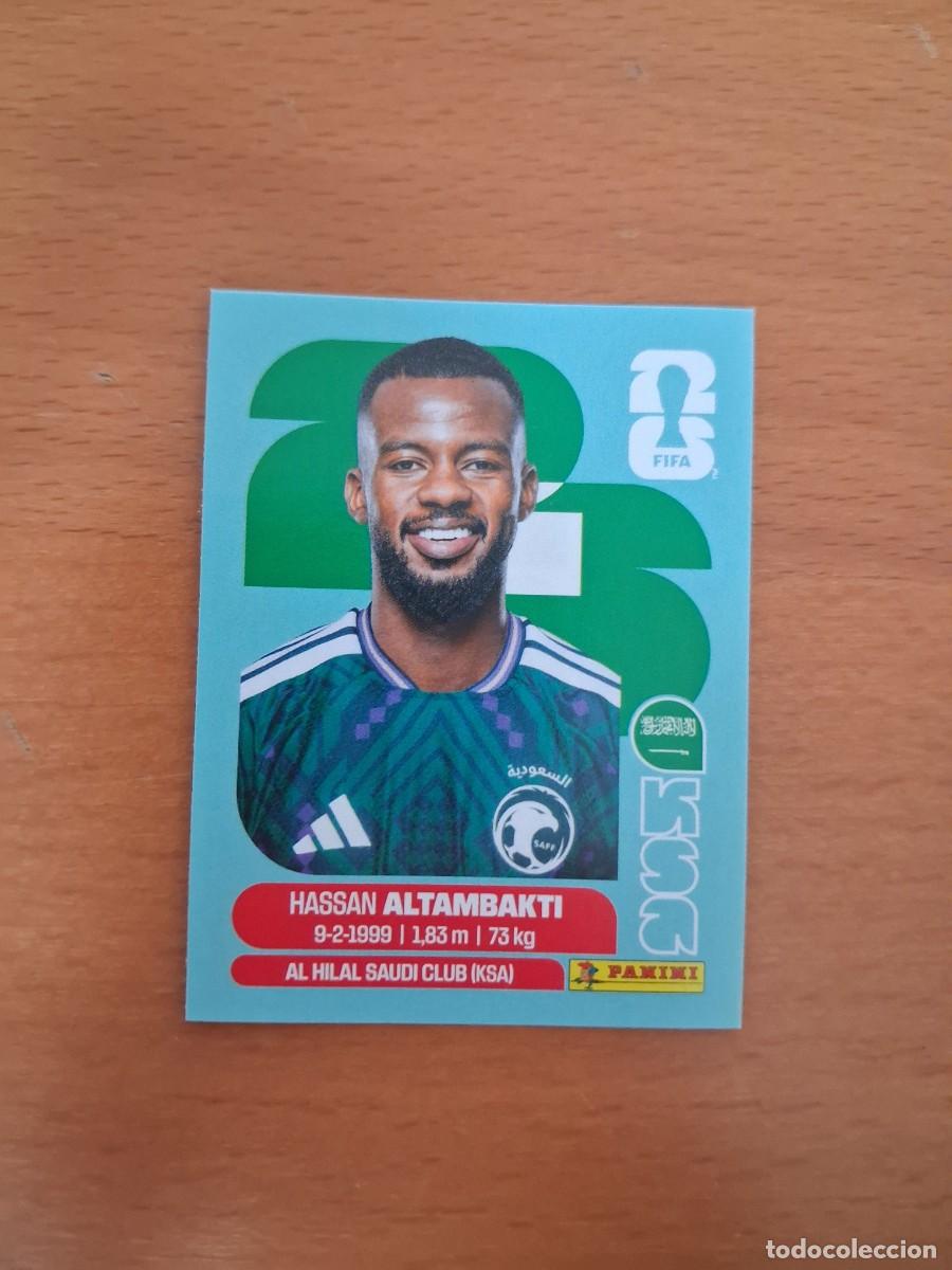 Fu&szlig;ball-Sticker: Fifa World Cup 26 Mundial 2026 KSA 8 Arabia Saudi Hassan Altambakti