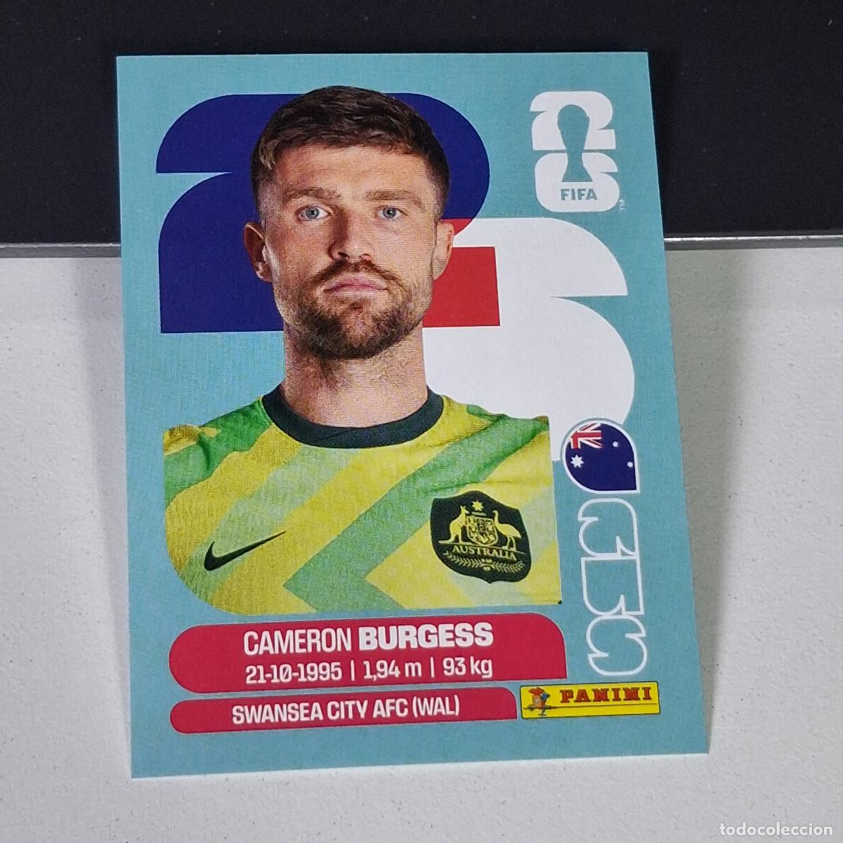 Cartes &agrave; collectionner de Football: B2 AUS 8 AUS8 CAMERON BURGESS AUSTRALIA AUS MUNDIAL FIFA WORLD CUP 2026 STICKER PANINI