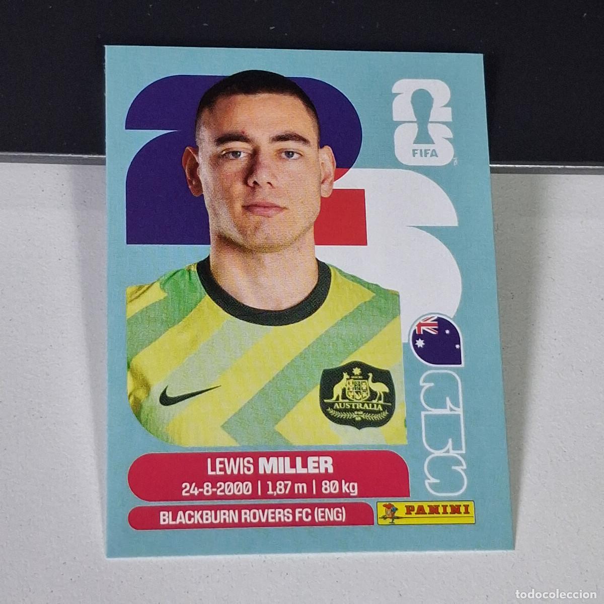 Cartes &agrave; collectionner de Football: B2 AUS9 LEWIS MILLER 9 AUSTRALIA AUS MUNDIAL FIFA WORLD CUP 2026 STICKER PANINI