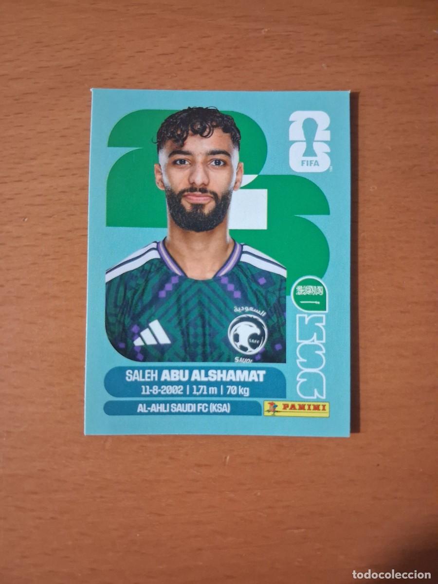 Cartes &agrave; collectionner de Football: Fifa World Cup 26 Mundial 2026 KSA 14 Arabia Saudi Saleh Abu Alshamat