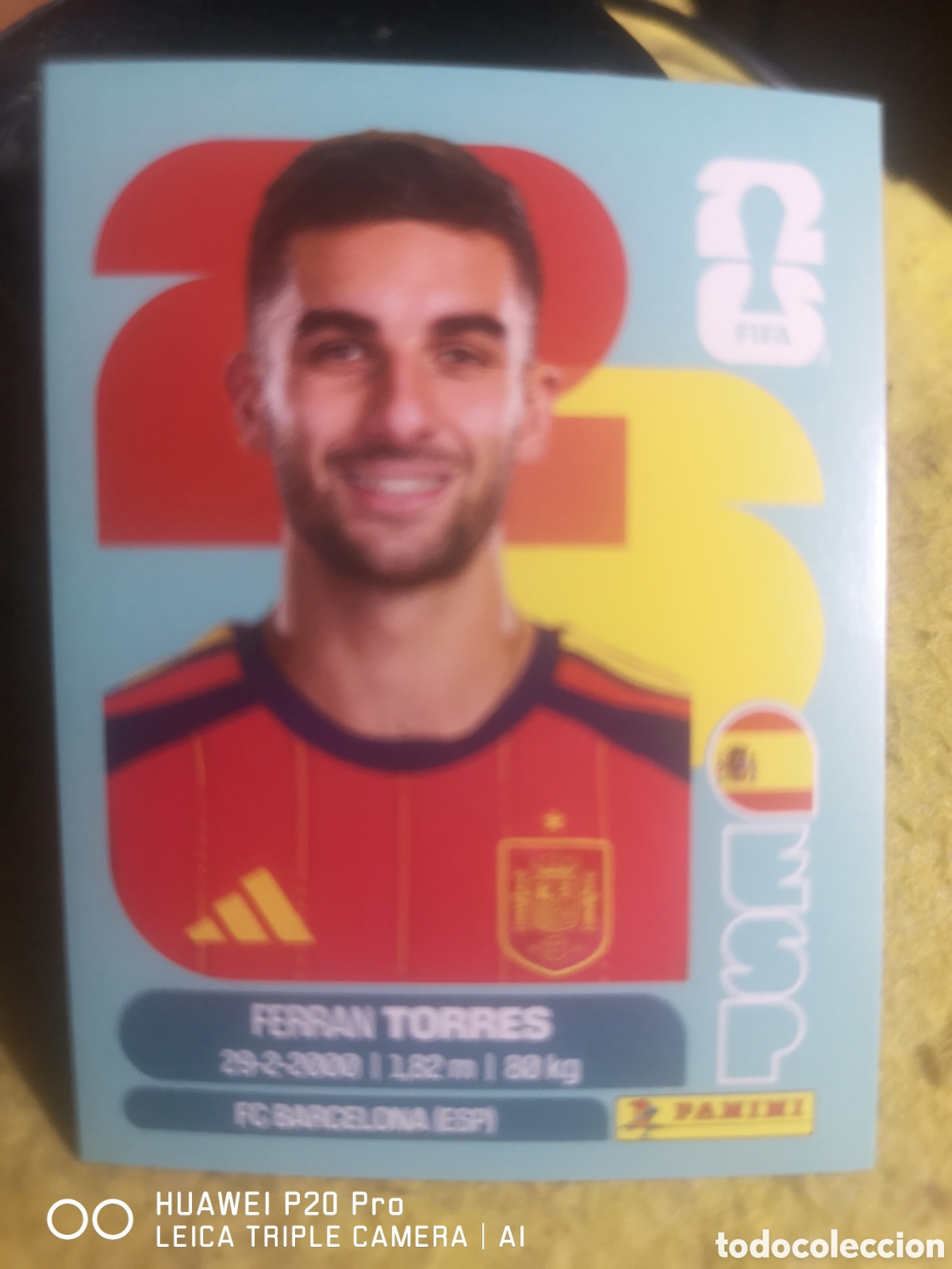 Cartes &agrave; collectionner de Football: FIFA WORLD CUP MUNDIAL 2026 FERRAN TORRES - ESP 18