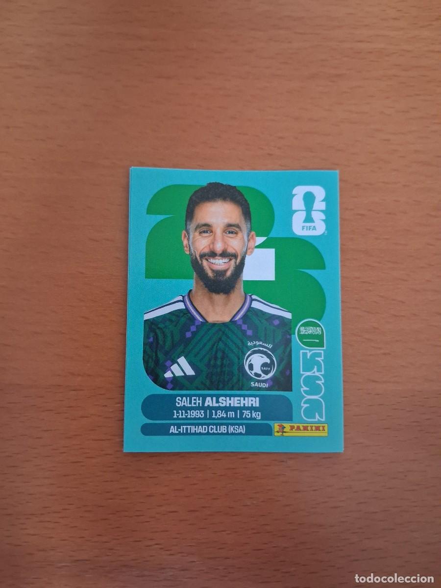 Cromos de F&uacute;tbol: Fifa World Cup 26 Mundial 2026 KSA 19 Arabia Saudi Saleh Alshehri