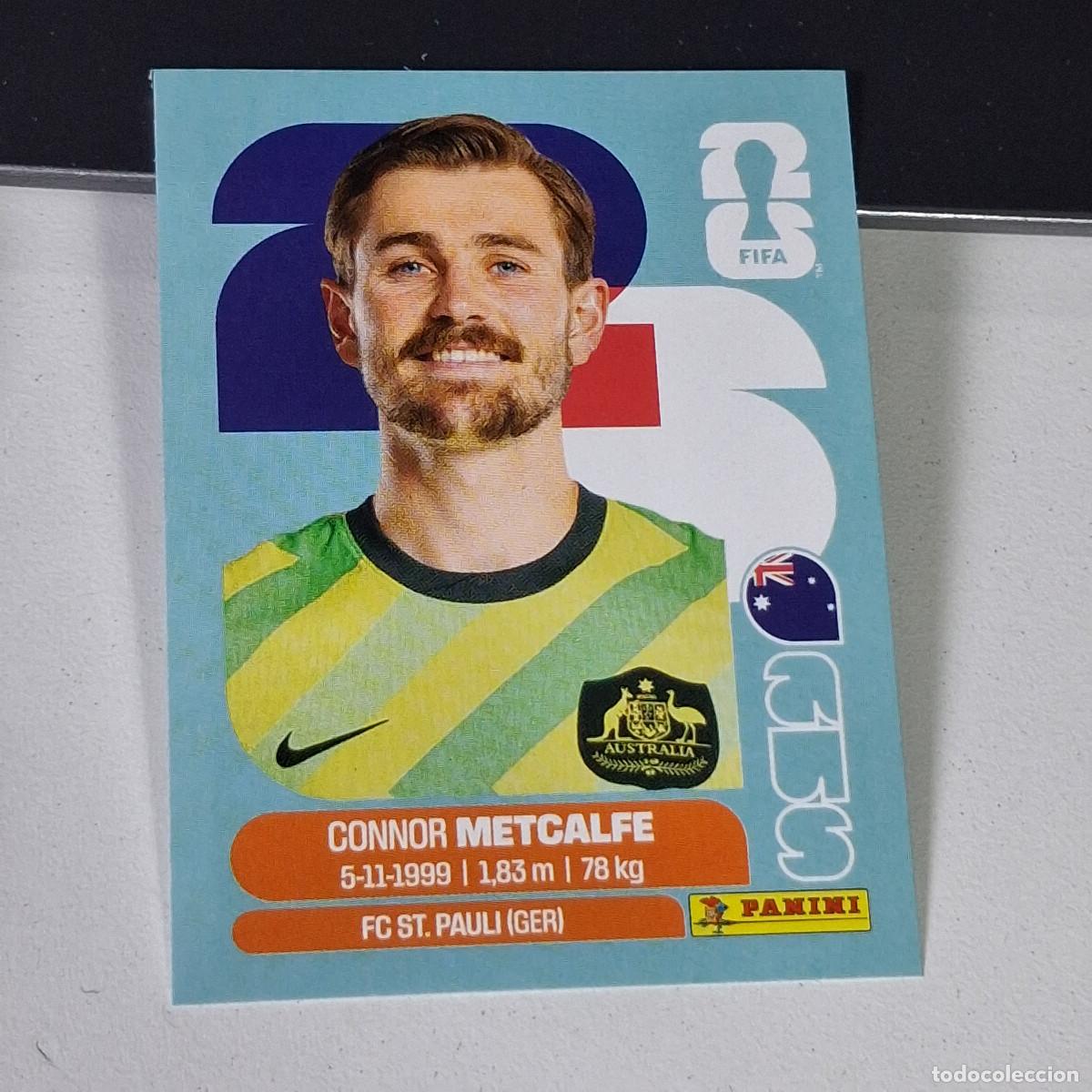 Cromos de F&uacute;tbol: B2 AUS15 CONNOR METCALFE 15 AUSTRALIA AUS MUNDIAL FIFA WORLD CUP 2026 STICKER PANINI