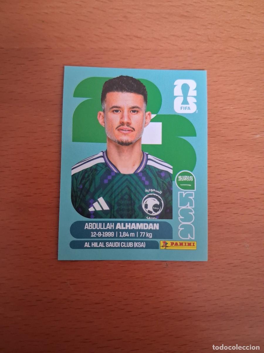 Cromos de F&uacute;tbol: Fifa World Cup 26 Mundial 2026 KSA 20 Arabia Saudi Abdullah Alhamdan