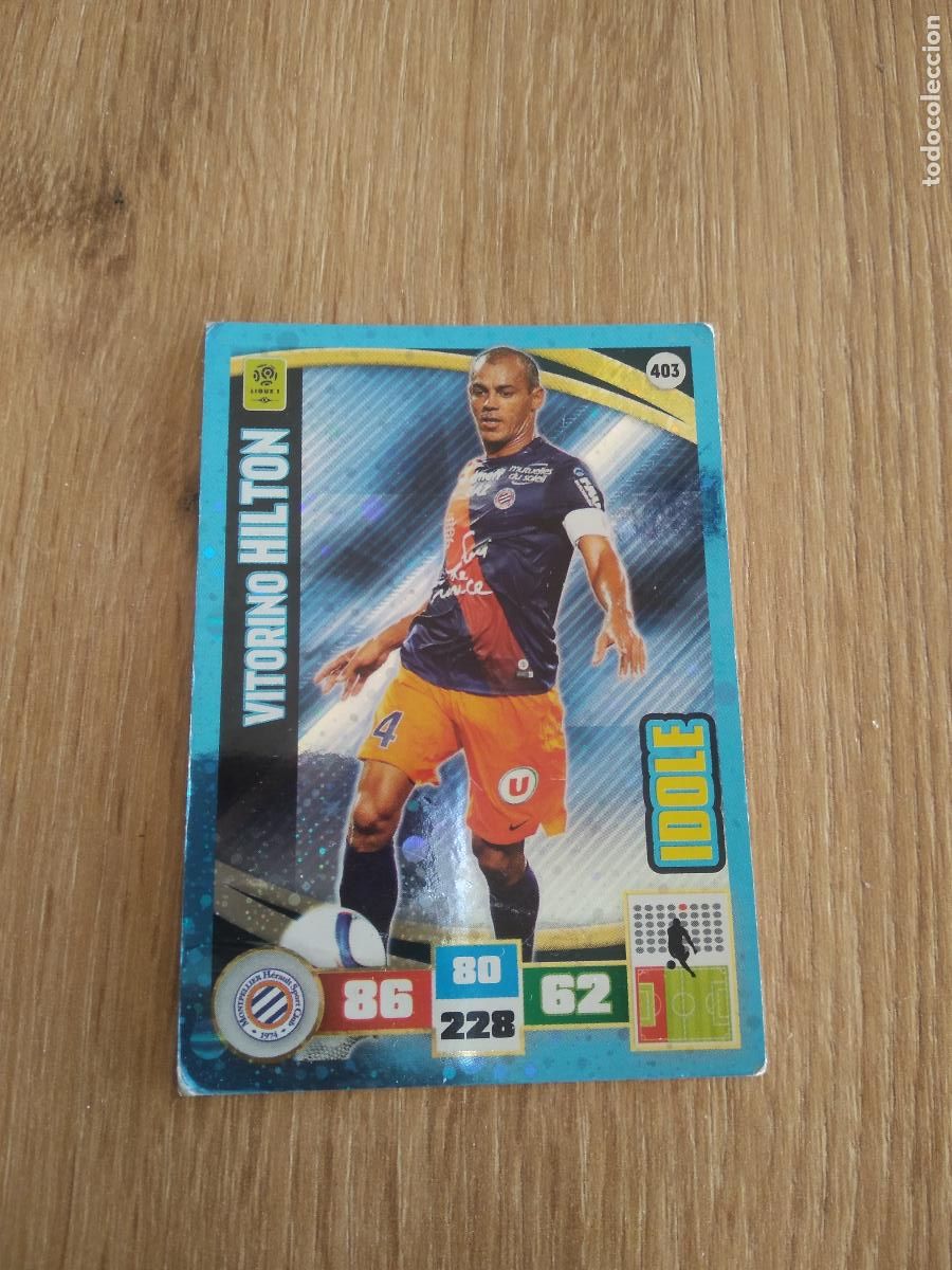 Cromos de F&uacute;tbol: 403 HILTON MONTPELLIER CROMO FUTBOL PANINI LIGA FRANCIA 2016-2017 FOOT LIGUE 1 ADRENALYN 16-17