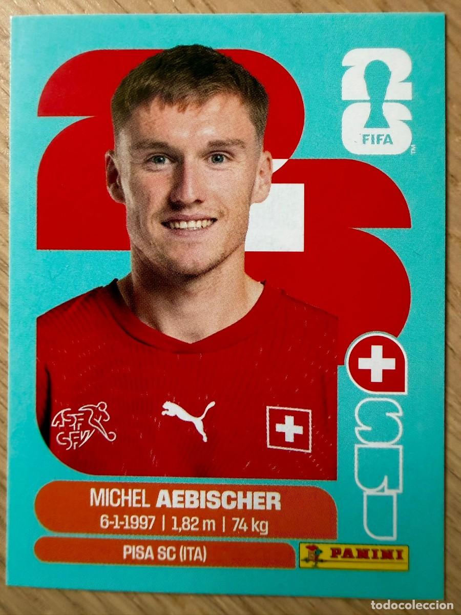 Cromos de F&uacute;tbol: SUI16 SUI 16 MICHEL AEBISCHER SUIZA MUNDIAL FIFA WORLD CUP 2026 26 STICKER CROMO PANINI SIN PEGAR