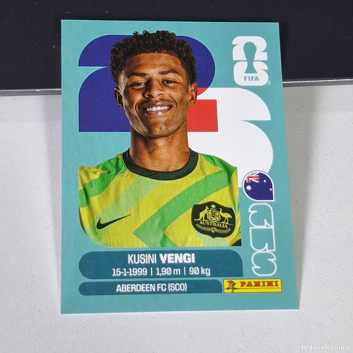 Cromos de F&uacute;tbol: B2 AUS18 KUSINI YENGI 18 AUSTRALIA AUS MUNDIAL FIFA WORLD CUP 2026 STICKER PANINI