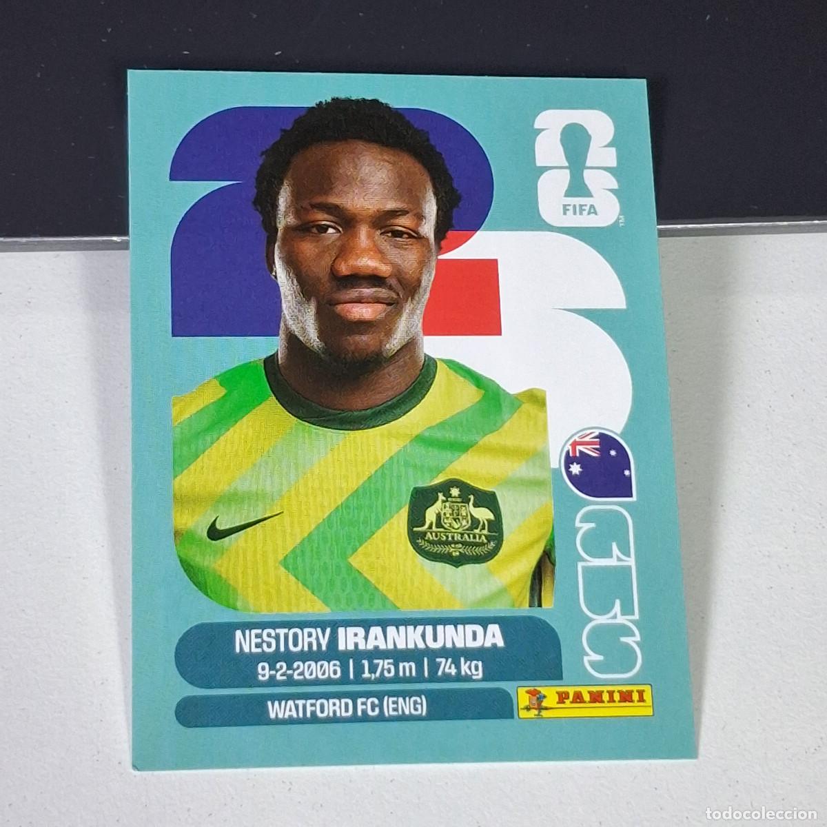 Fu&szlig;ball-Sticker: B2 AUS19 NESTORY IRANKUNDA 19 AUSTRALIA AUS MUNDIAL FIFA WORLD CUP 2026 STICKER PANINI