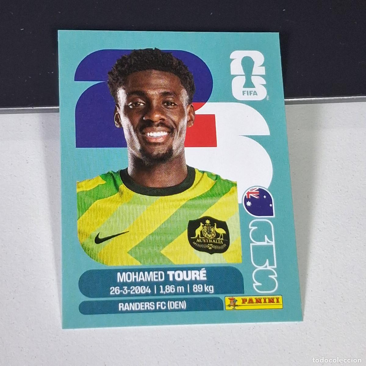 Cromos de F&uacute;tbol: B2 AUS 20 AUS20 MOHAMED TOURE AUSTRALIA AUS MUNDIAL FIFA WORLD CUP 2026 STICKER PANINI
