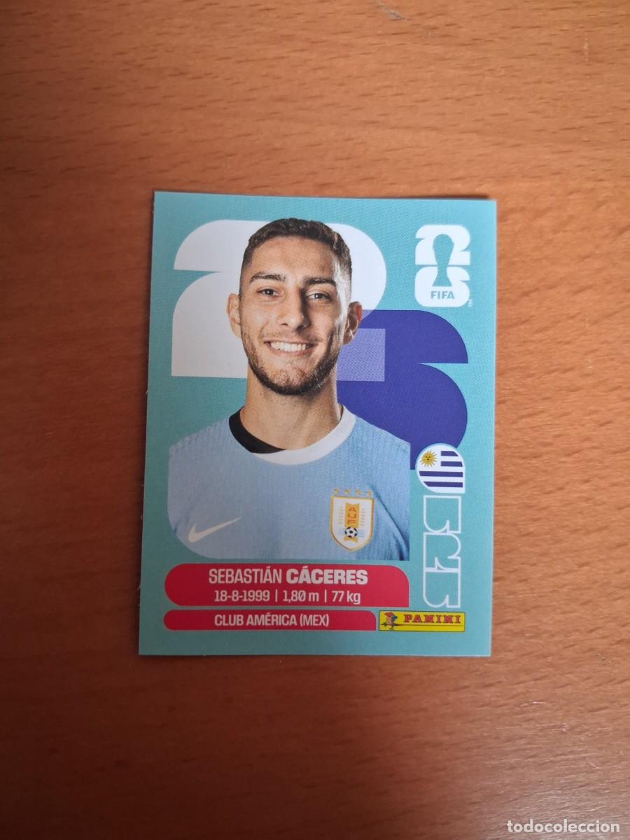 Cromos de F&uacute;tbol: Fifa World Cup 26 Mundial 2026 URU 6 Uruguay Sebastian Caceres