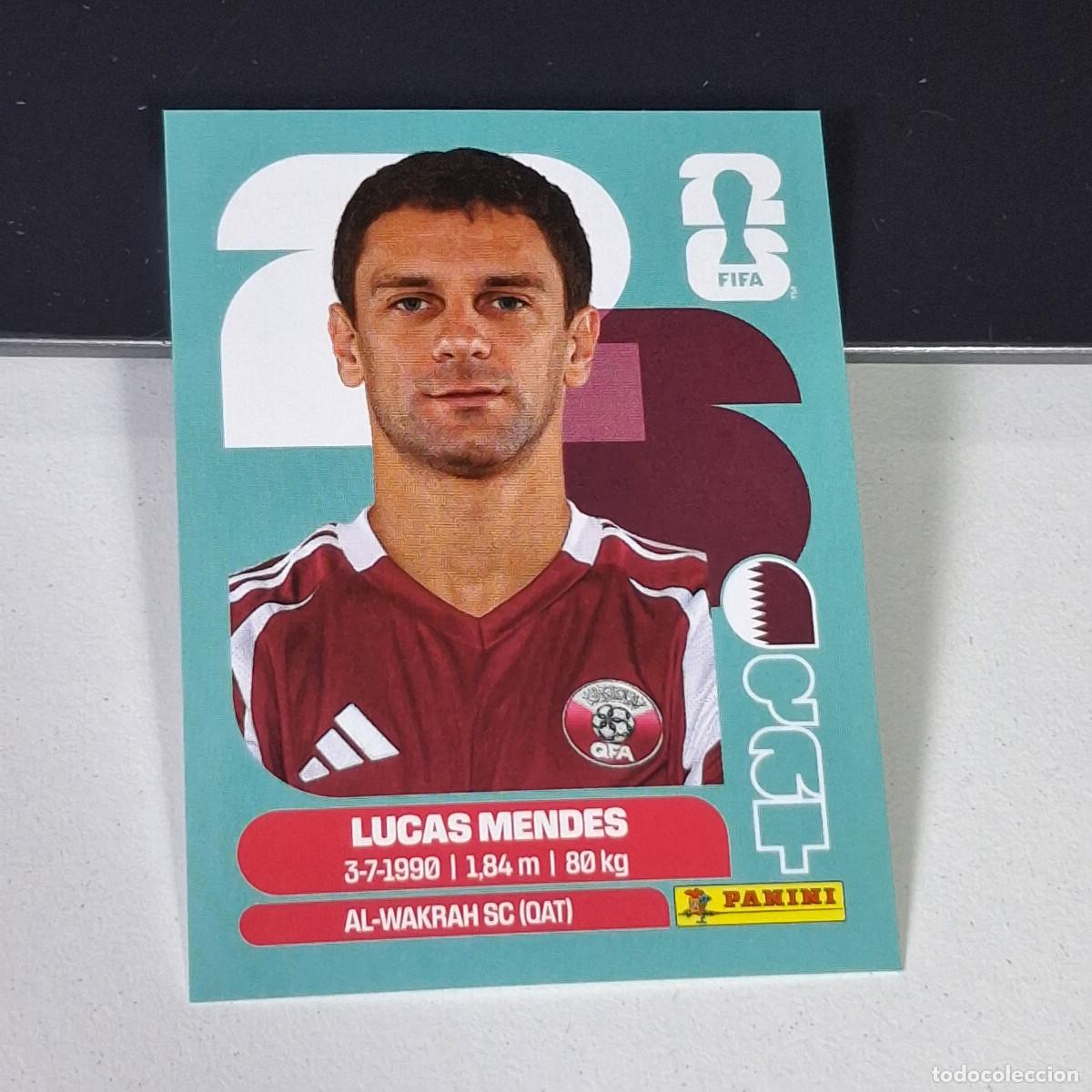 Cromos de F&uacute;tbol: B2 QAT 4 QAT4 LUCAS MENDES QATAR CATAR QAT MUNDIAL FIFA WORLD CUP 2026 STICKER PANINI