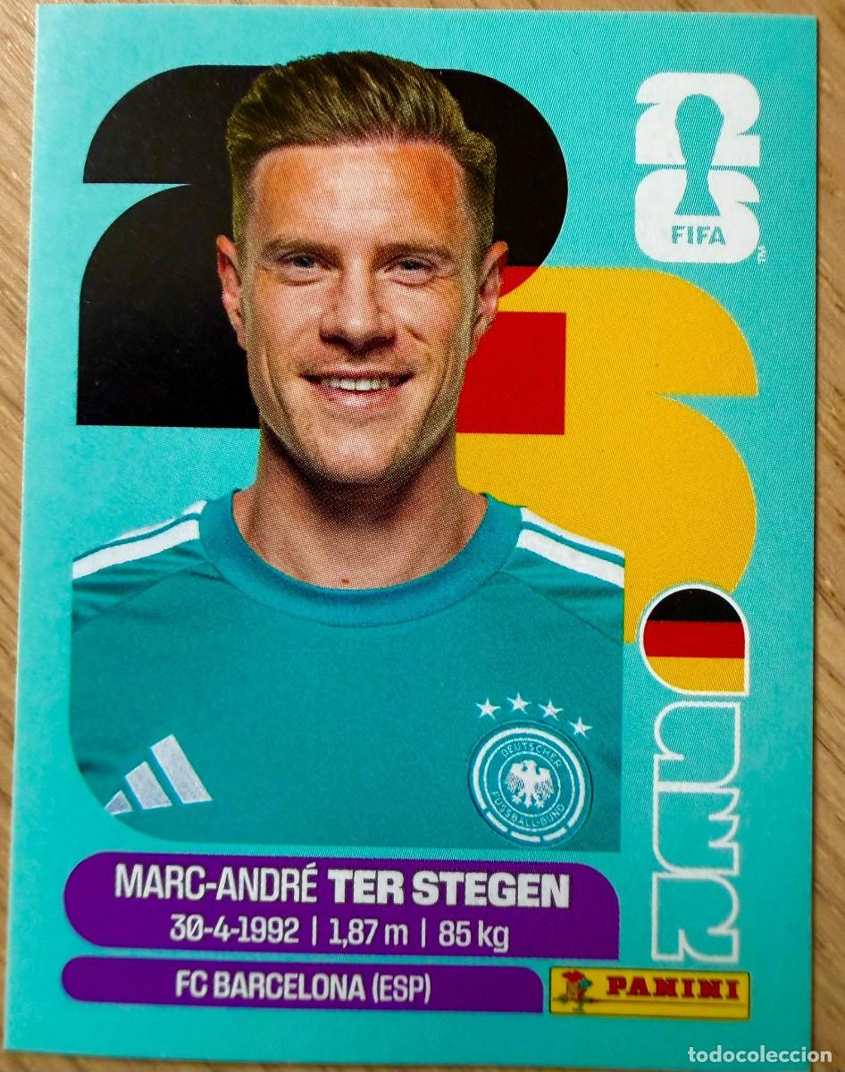 Cromos de F&uacute;tbol: GER2 GER 2 TER STEGEN ALEMANIA MUNDIAL FIFA WORLD CUP 2026 26 STICKER CROMO PANINI SIN PEGAR