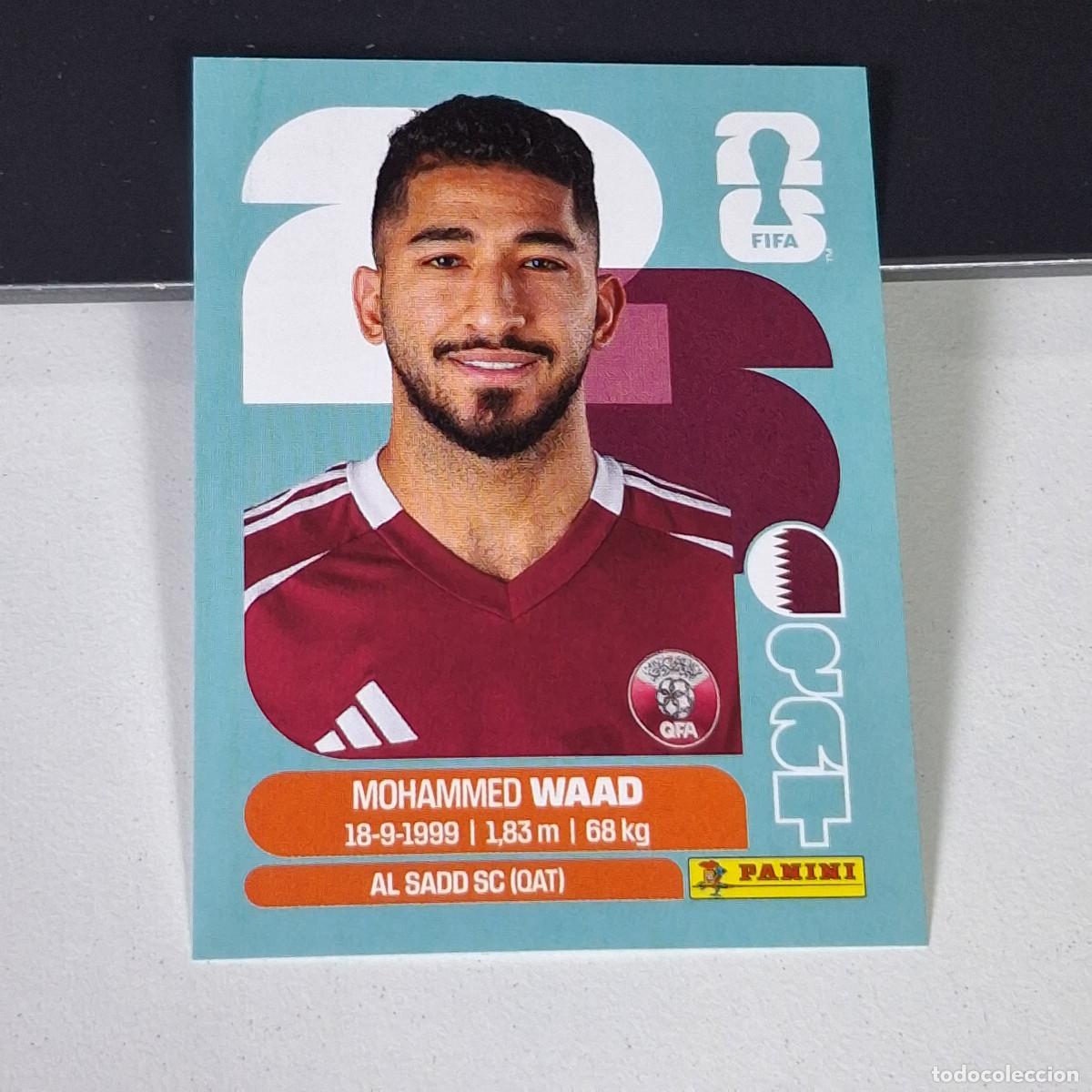 Figurine di Calcio: B2 QAT14 MOHAMMED WAAD 14 QATAR CATAR QAT MUNDIAL FIFA WORLD CUP 2026 STICKER PANINI