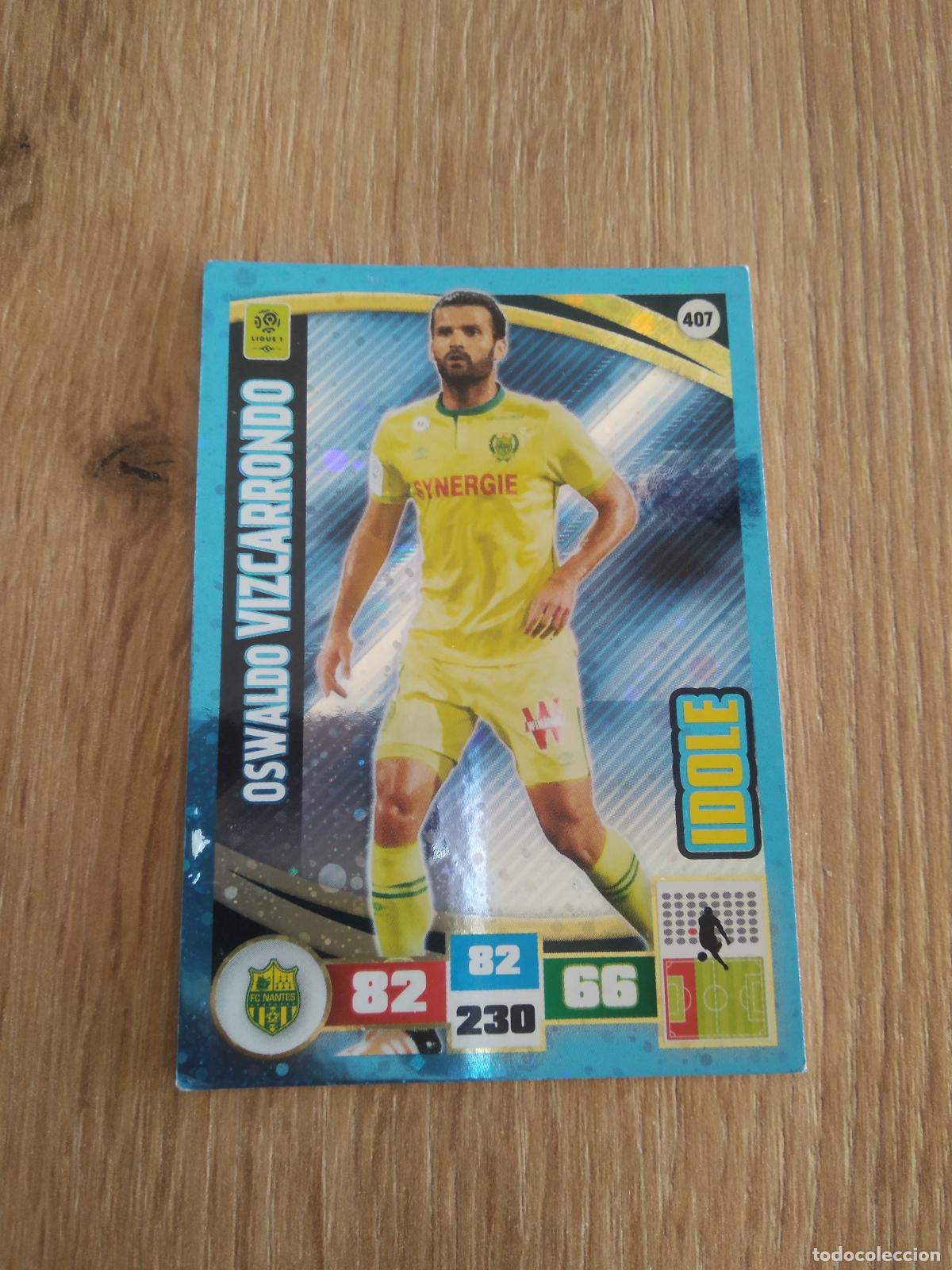 Figurine di Calcio: 407 VIZCARRONDO NANTES CROMO FUTBOL PANINI LIGA FRANCIA 2016-2017 FOOT LIGUE 1 ADRENALYN 16-17
