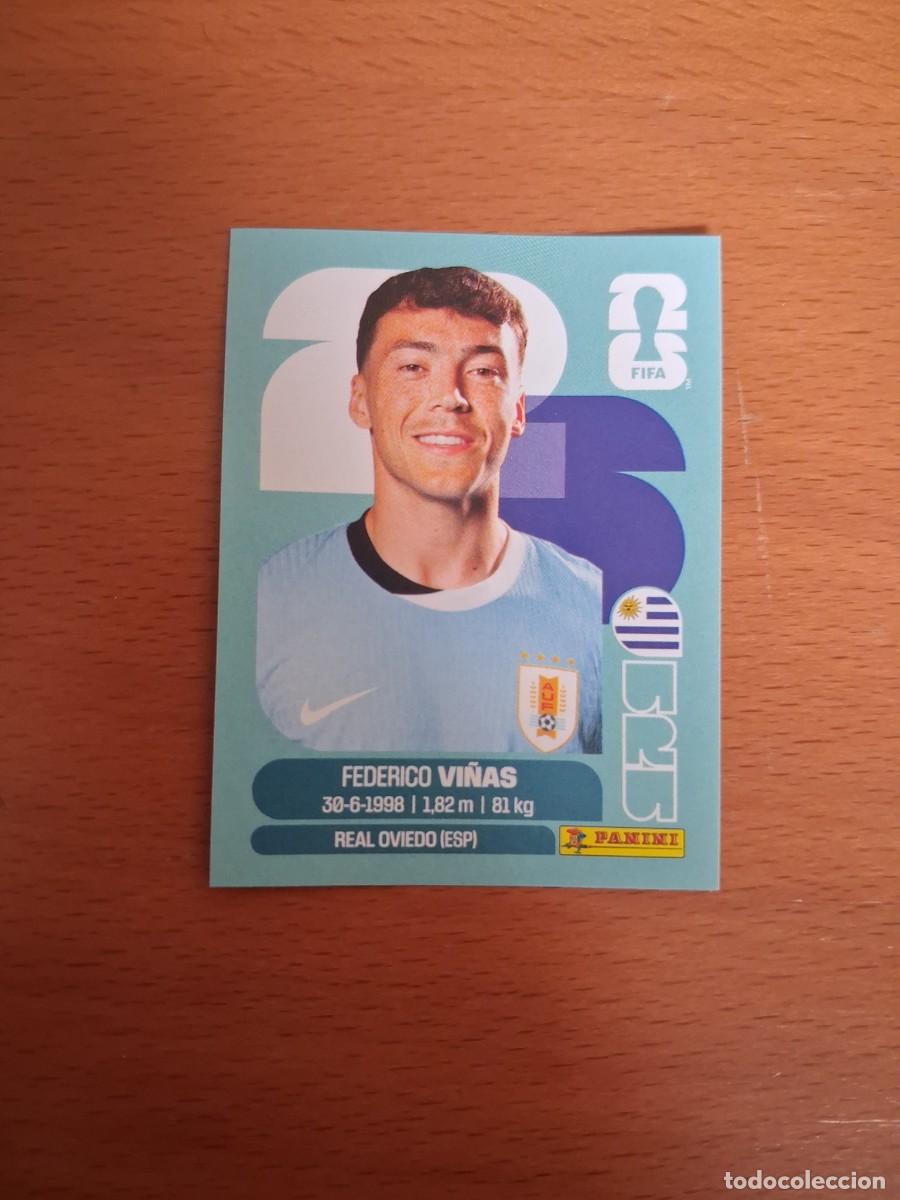 Figurine di Calcio: Fifa World Cup 26 Mundial 2026 URU 18 Uruguay Federico Vi&ntilde;as