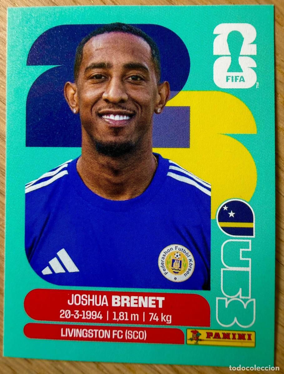 Figurine di Calcio: CUW6 CUW 6 BRENET CURAZAO CURA&Ccedil;AO MUNDIAL FIFA WORLD CUP 2026 26 STICKER CROMO PANINI SIN PEGAR